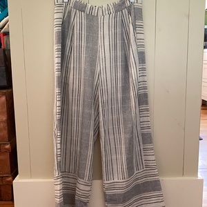 Hayden Long, flowing pants